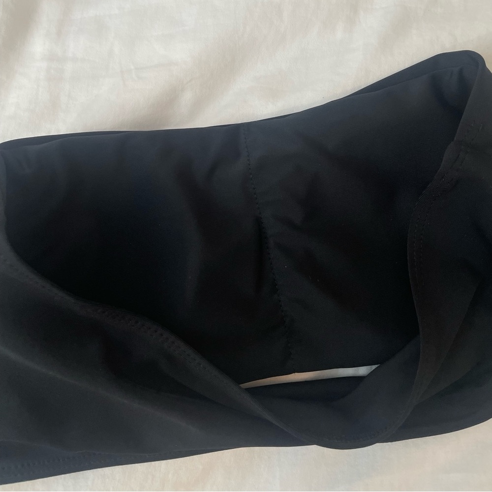 ⚡️SHEIN Bandeau High Waist Swimsuit Set Strapless Bikini Top Cheeky Bottoms | M - Picture 3 of 9